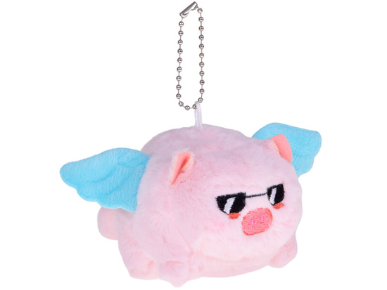 Adorable Plush Pig Keychain with Spinning Tail ZA5680