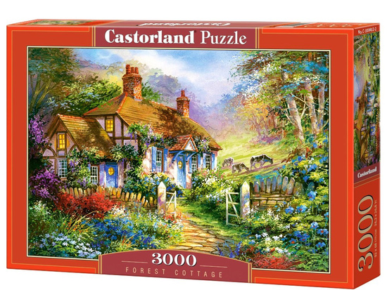 Puzzle 3000-elementów  Forest Cottage C-300402-2 