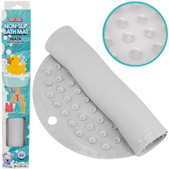 Tuban Anti-slip Bath Mat Tubi gray 70x35cm ZA5973