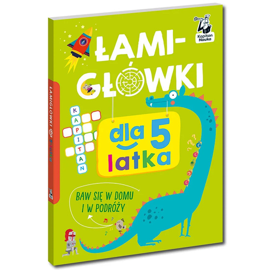 Kapitan Nauka Łamigłówki dla 5-latka KS1214