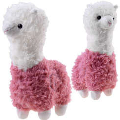 Alpaca fluffy llama plush toy 28cm ZA4402