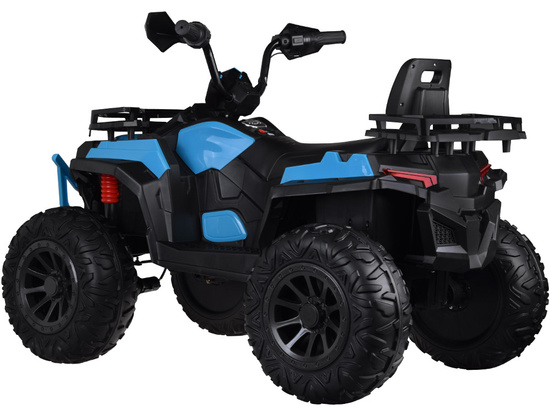 Large battery-powered quad bike for children 4x4, gas in the handle, shock absorber PA0315