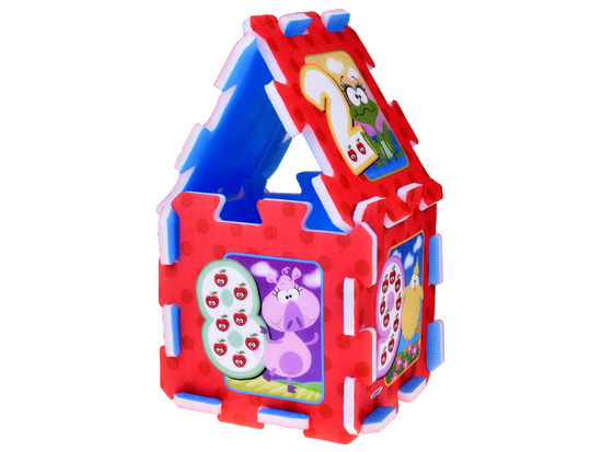Foam puzzle ANIMALS and NUMBERS Baby mat 93x93cm ZA3147