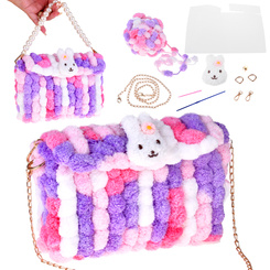 DIY Creative Kit - Fluffy Pom Pom BAG ZA5814