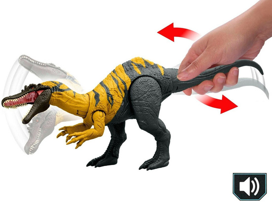 Ceratosuchops Jurassic World Dinosaur Figurine Wild Roaring Movable Elements ZA6058