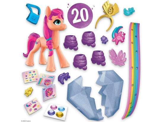 My Little Pony figure Sunny Starscout Crystal Adventure accessories ZA5476