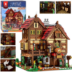BIG COTTAGE Medieval inn for knights 2868-pieces ZA5803