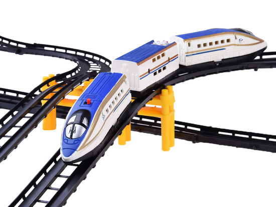 Rail  modern passenger train tracks 6m RC0590