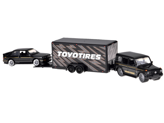 Licensed metal cars 1:64 Mercedes-Benz G 1988 and BMW M3 E30 ZA5960
