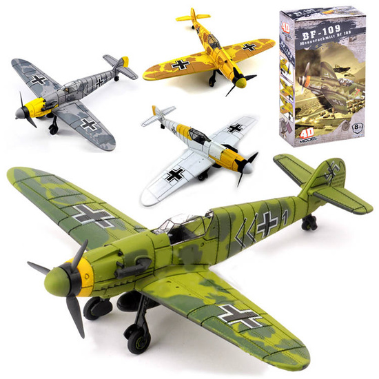 Plastic Airplane BF-109 for folding 1:48 ZA2590