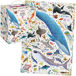 CzuCzu Puzzlove Puzzle Fish and aquatic animals 200 pieces ZA5619