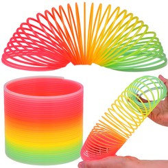 Colorful SPRING anti-stress Rainbow toy for children ZA5333