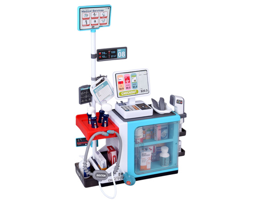 Small doctor large health center clinic pharmacy doctor hospital ZA6010