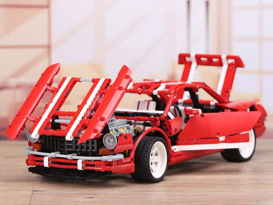 Technical pads Racing car 2000 pcs ZA3468