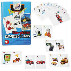 Peter cards IN THE PAST AND TODAY educational game GR0525