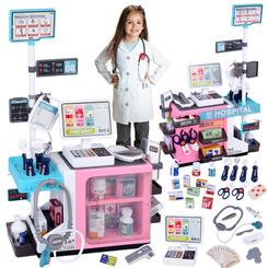 Small doctor large health center clinic pharmacy doctor hospital ZA6011