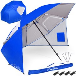 Korcula Para Sole Beach Umbrella UPF 50+ for the Beach for the Garden SP0784