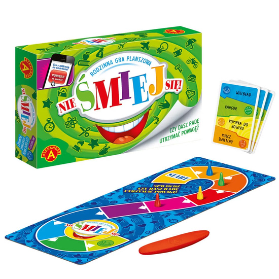 Alexander Don't Laugh! Basic Board Game - 440 Words GR0802