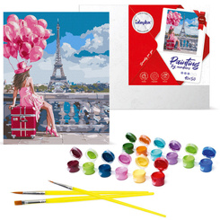 Painting by numbers 40x50 KHO8476 Favorite city AP0080