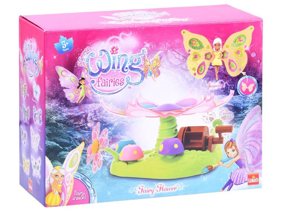 Magiczny Kwiat Zestaw wrózkowy Wing Fairies Goliath + mała wróżka ZA3042
