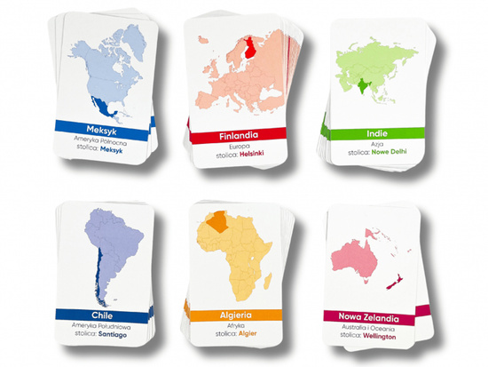 Captain Science EDUseries card game Science Flags of the World KS1201