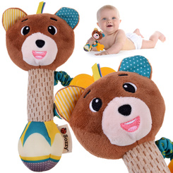 Charmant Rattle Teether Plush Toy Deer for a Child ZA5771