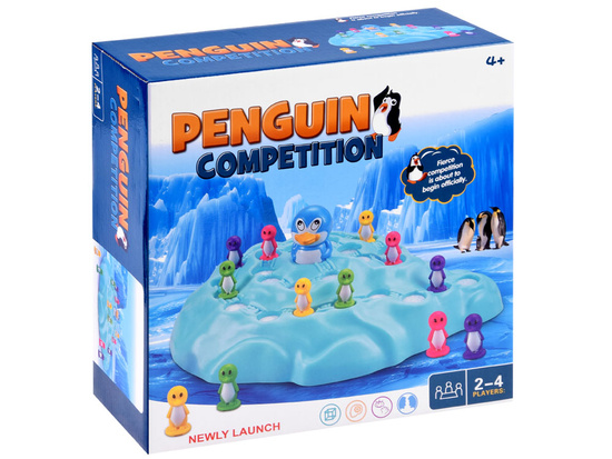 Penguins on the iceberg arcade game GR0433