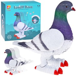 Interactive Pigeon walks game, lights funny toy ZA4825