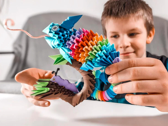 Alexander zestaw kreatywny Origami 3D – Kameleon ZA6075