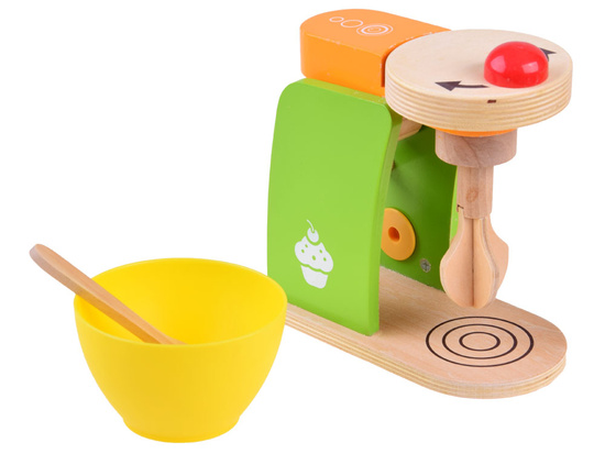 Colorful WOODEN MIXER for children Toy Small household appliances kitchen ZA4118