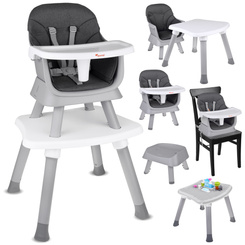 Multifunctional seat Highchair 6in1 set for children ZA5664
