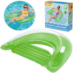 Bestway comfortable Inflatable swimming chair with handles 152 x 99 cm 43118