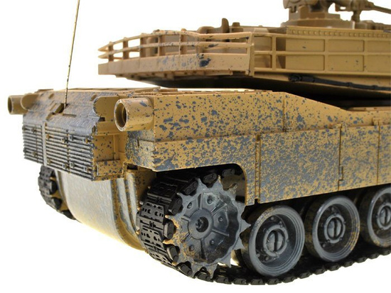 Controlled TANK M1A2 desert camouflage RC0374