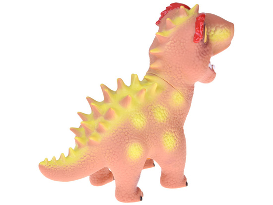 Interactive rubber dinosaur figurine with roaring sound ZA5725