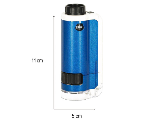 Handy Pocket Microscope for Kids 100x 250x Zoom ES0027