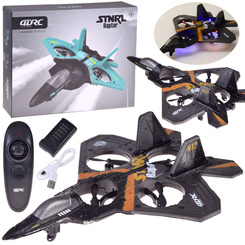 Remote Controlled Fighter Drone Raptor Light Quadcopter RC0726 NI