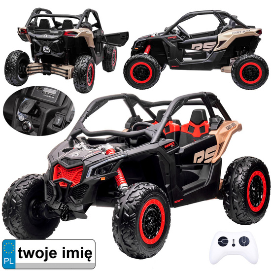 Duże auto Buggy Can-am Maverick terenowy pojazd 2osobowy PA0287