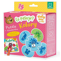 Axiom What fits? Colors puzzle + book KS0780