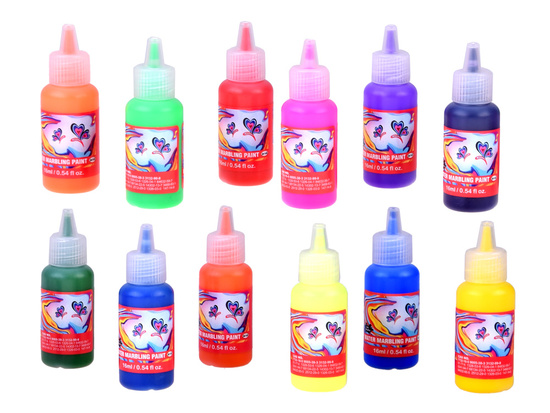 Hydrographics water painting set 12 colors EBRU ZA5921