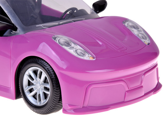 Purple sports car for classic convertible doll for 2 dolls ZA5697