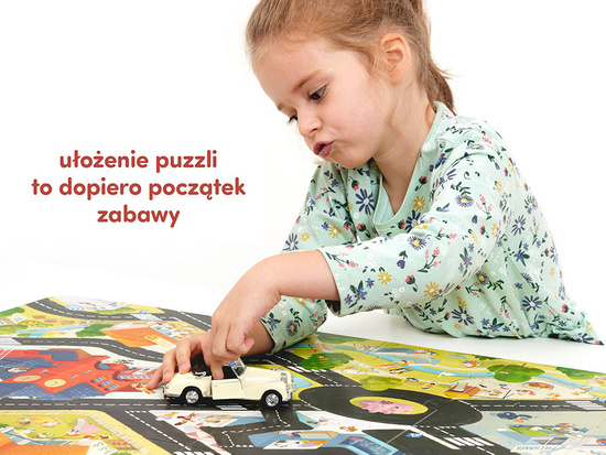 CzuCzu Big puzzle Road for vehicles 35e ZA4083