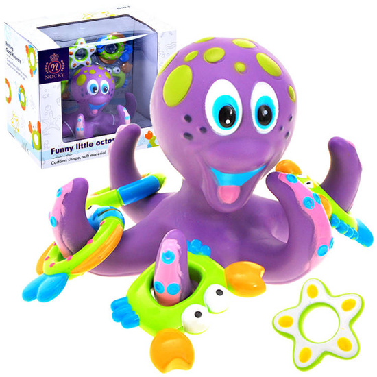 Octopussy bath toy accessories ZA1552