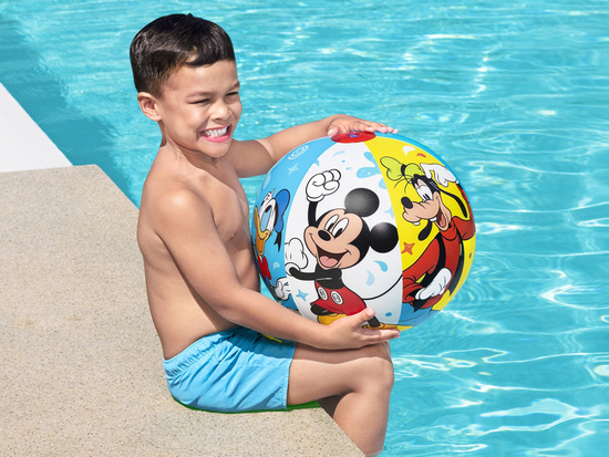 Bestway Dmuchana piłka plażowa Disney Junior MYSZKA MICKEY 51cm 91098