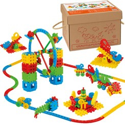 Blocks Amusement park large waffles 246 pcs. ZA4890