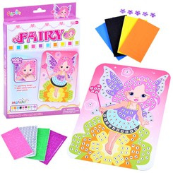 Mosaic cut-out sticker Fairy stickers ZA3274