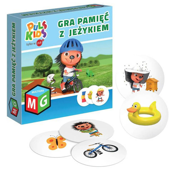 Multigra Pamięć z Jeżykiem - gra pamięciowa memory GR0572