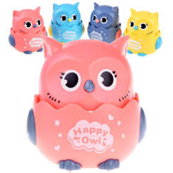 Adorable riding Owl on wheels ZA4683