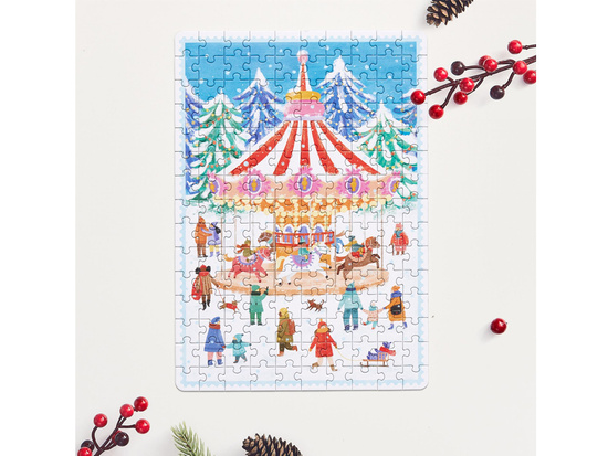 Puzzlove CzuCzu Winter 4 puzzles of 150 pieces ZA6114