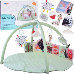 Educational Baby Play Mat with Arch + Toys, Teether, Contrast Book ZA5828