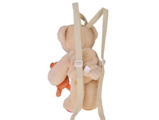 Adorable Teddy Bear Backpack – Plush Backpack with Adjustable Straps ZA5683